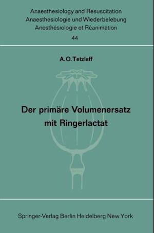 Der primäre Volumenersatz mit Ringerlactat