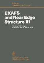 EXAFS and Near Edge Structure III