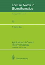 Applications of Control Theory in Ecology