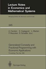 Generalized Convexity and Fractional Programming with Economic Applications