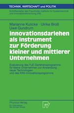 Innovationsdarlehen als Instrument zur Förderung kleiner und mittlerer Unternehmen