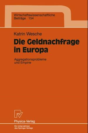 Die Geldnachfrage in Europa