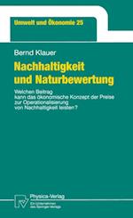 Nachhaltigkeit und Naturbewertung