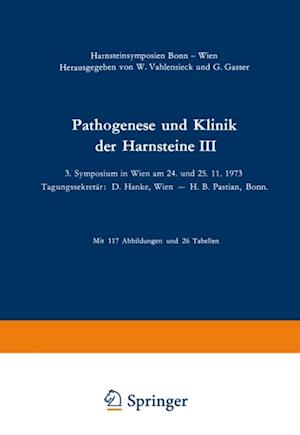 Pathogenese und Klinik der Harnsteine III