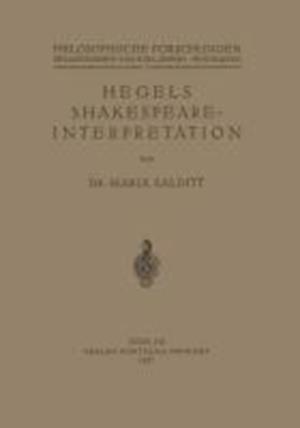 Hegels Shakespeare- Interpretation