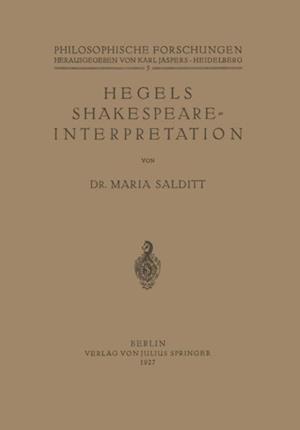 Hegels Shakespeare- Interpretation