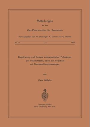 Registrierung und Analyse Erdmagnetischer Pulsationen der Polarlichtzone sowie ein Vergleich mit Bremsstrahlungsmessungen