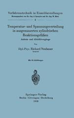 Temperatur- und Spannungsverteilung in ausgemauerten zylindrischen Reaktionsgefäßen