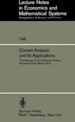 Convex Analysis and Its Applications