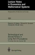 Technological and Social Factors in Long Term Fluctuations