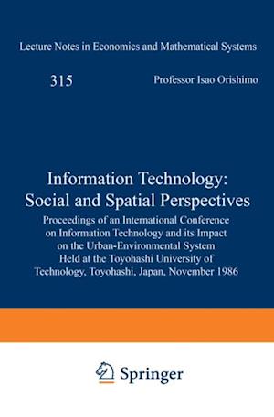 Information Technology: Social and Spatial Perspectives