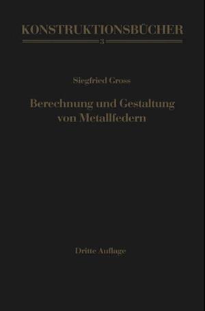 Berechnung und Gestaltung von Metallfedern