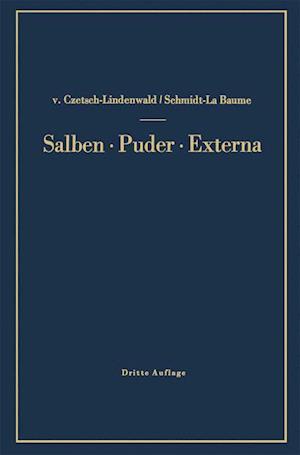 Salben · Puder · Externa