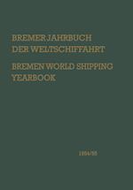 Bremer Jahrbuch der Weltschiffahrt 1954/55 / Bremen World Shipping Yearbook