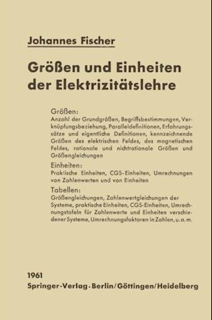 Größen und Einheiten der Elektrizitätslehre