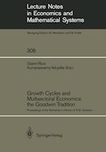 Growth Cycles and Multisectoral Economics: the Goodwin Tradition