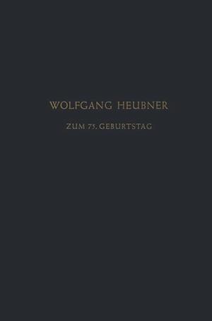 Festschrift Zum 75. Geburtstag