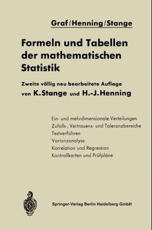 Formeln und Tabellen der mathematischen Statistik