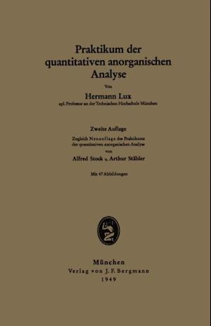 Praktikum der quantitativen anorganischen Analyse