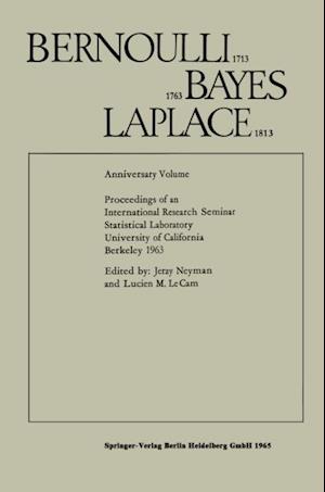 Bernoulli 1713 Bayes 1763 Laplace 1813