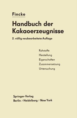 Handbuch der Kakaoerzeugnisse