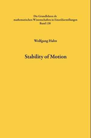 Stability of Motion
