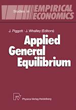 Applied General Equilibrium