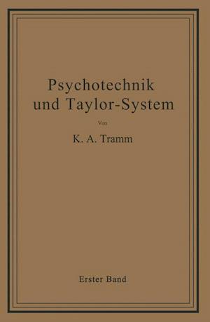 Psychotechnik Und Taylor-System