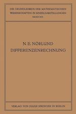 Vorlesungen Über Differenzenrechnung