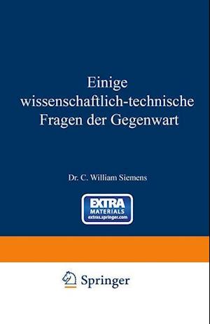 Einige Wissenschaftlich-Technische Fragen Der Gegenwart