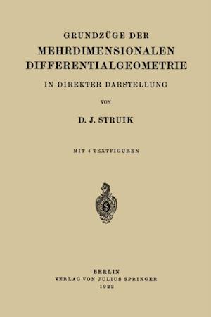 Grundzüge der Mehrdimensionalen Differentialgeometrie