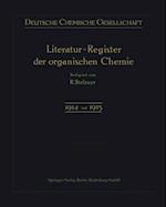 Literatur-Register der Organischen Chemie