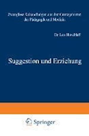 Suggestion Und Erziehung