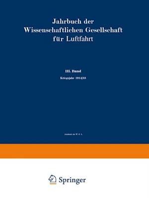 Jahrbuch der Wissenschaftlichen Gesellschaft für Luftfahrt