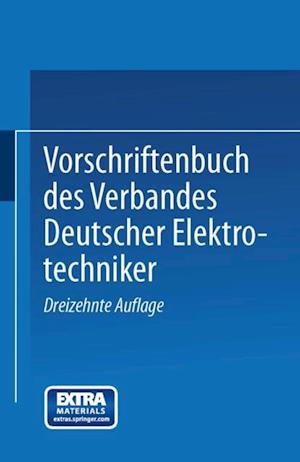 Vorschriftenbuch des Verbandes Deutscher Elektrotechniker