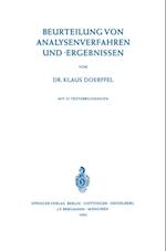 Beurteilung von Analysenverfahren und -Ergebnissen