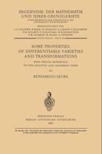 Some Properties of Differentiable Varieties and Transformations