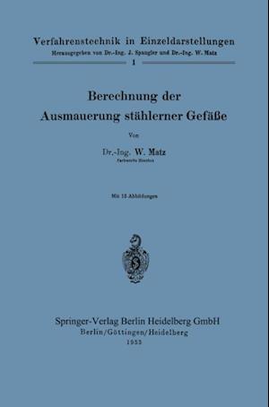 Berechnung der Ausmauerung stählerner Gefäße