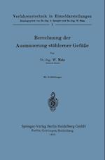 Berechnung der Ausmauerung stählerner Gefäße