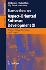 Transactions on Aspect-Oriented Software Development XI