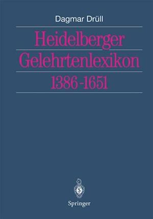 Heidelberger Gelehrtenlexikon 1386–1651