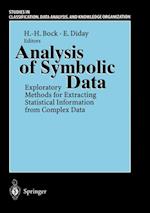 Analysis of Symbolic Data