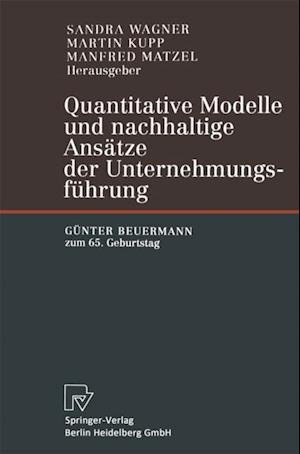 Quantitative Modelle und nachhaltige Ansätze der Unternehmungsführung