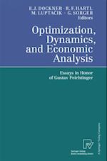 Optimization, Dynamics, and Economic Analysis