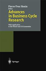 Advances in Business Cycle Research