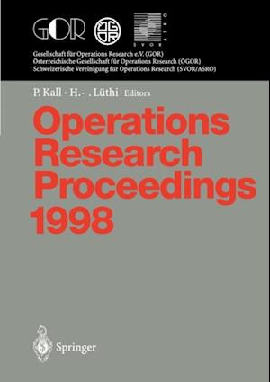 Operations Research Proceedings 1998