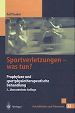 Sportverletzungen — was tun?