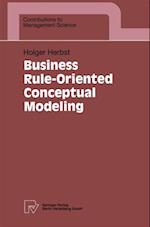 Business Rule-Oriented Conceptual Modeling