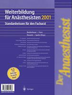 Der Anaesthesist Weiterbildung für Anästhesisten 1997