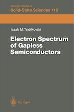 Electron Spectrum of Gapless Semiconductors